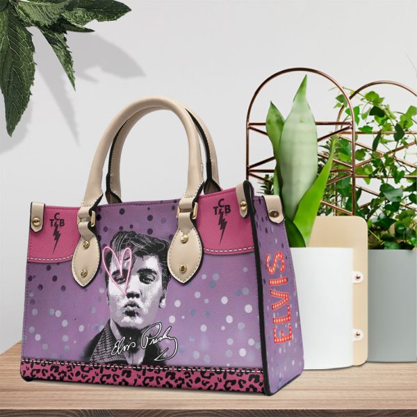 Elvis Presley Leather HandBag - NGHIAVT 0959