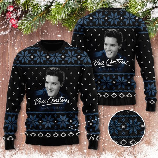 Elvis Presley 3D Ugly Sweater - NGHIAVT 0953