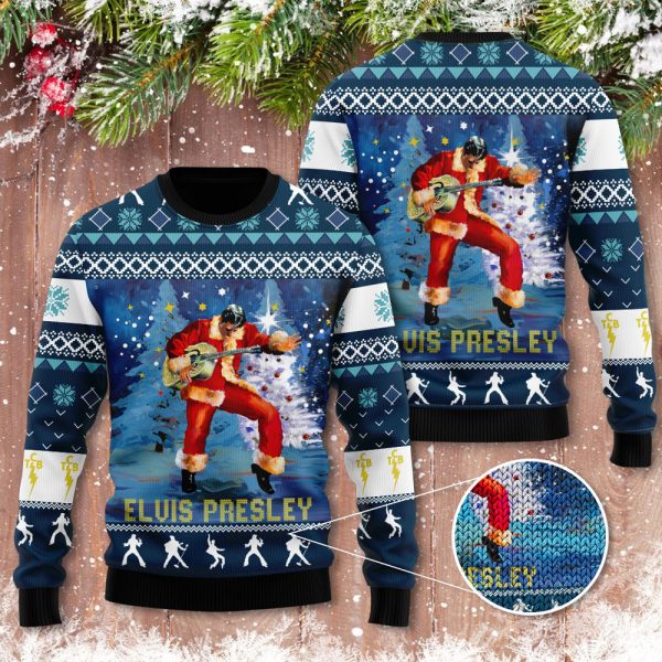 Elvis Presley 3D Ugly Sweater - NGHIAVT 0956