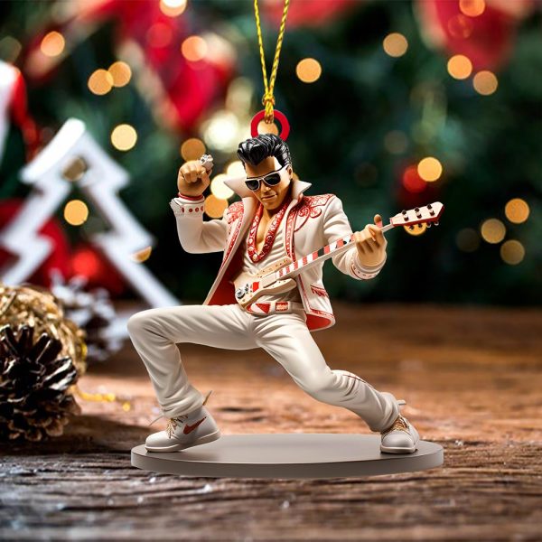 Elvis Presley Custom Shape 2-sided Acrylic Ornament - TANTN 3426.2