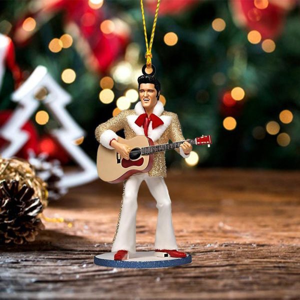 Elvis Presley Custom Shape 2-sided Acrylic Ornament - TANTN 3426.3