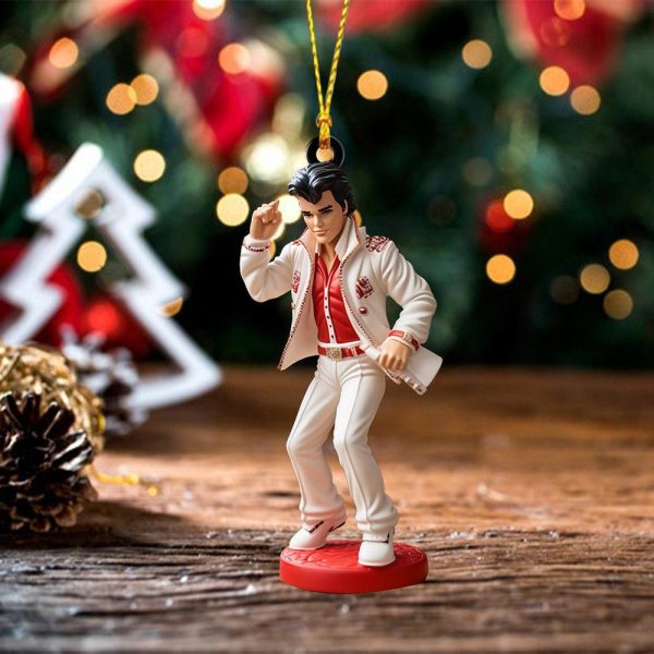 Elvis Presley Custom Shape 2-sided Acrylic Ornament - TANTN 3426.5