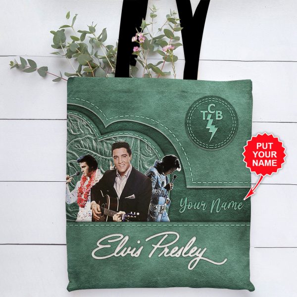 Personalized Elvis Presley Tote Bag - VANDH 1771