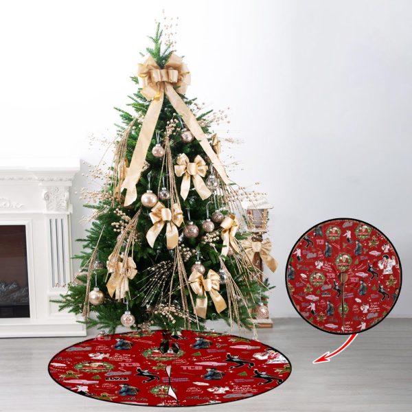 Elvis Presley Christmas Tree Skirt - TANTN 3056