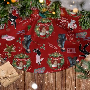 Elvis Presley Christmas Tree Skirt - TANTN 3056