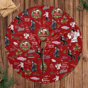 Elvis Presley Christmas Tree Skirt - TANTN 3056