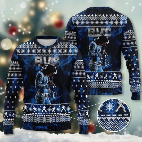 Elvis Presley 3D Ugly Sweater - HOATT 3895