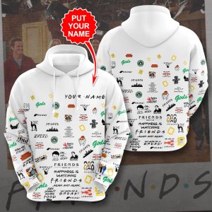 Personalized Friends 3D Hoodie Leggings - VANDH 1708