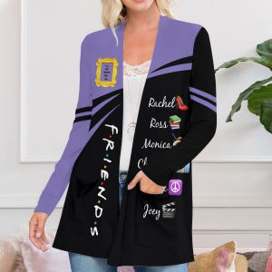 Friends Women's Patch Pocket Cardigan - VANDH 1620