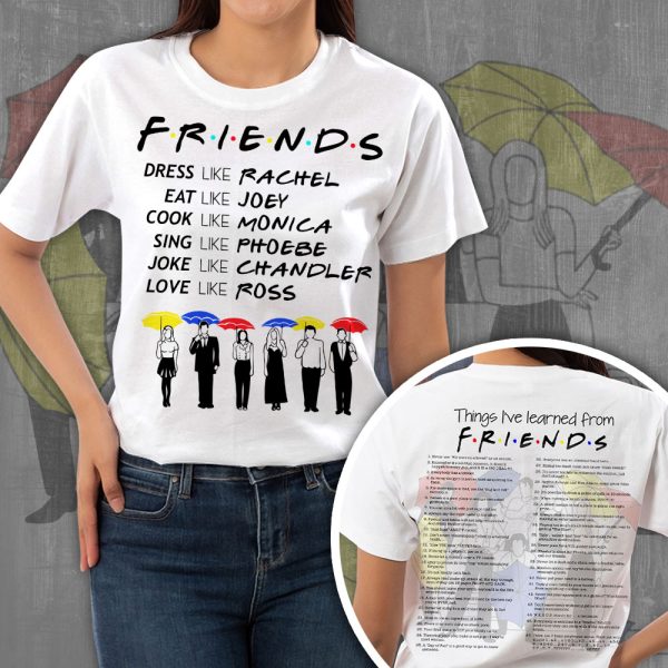 Friends 3D T-Shirt - VANDH 1519