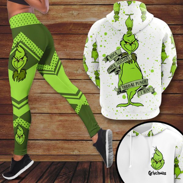 Grinch 3D Hoodie And Leggings - VANDH 1766