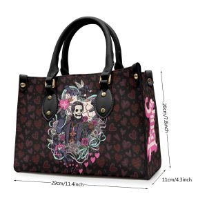 Ghost Band Leather HandBag - TANTN 3219