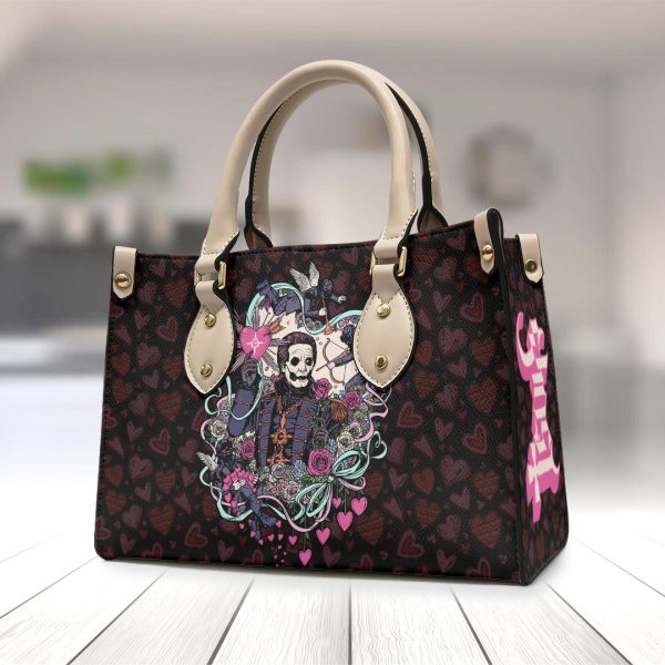 Ghost Band Leather HandBag - TANTN 3219