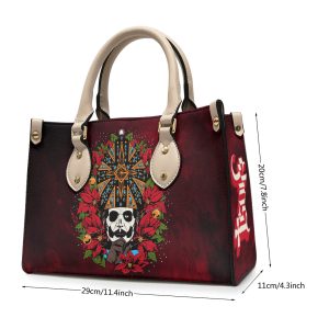 Ghost Band Leather HandBag - TANTN 3220