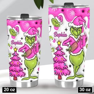 Personalized Grinch Tumbler Cup - VANDH 1767