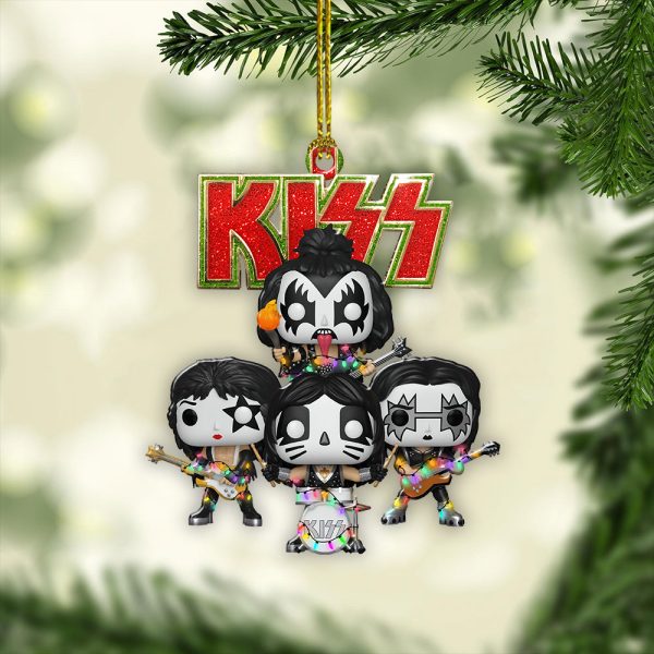 Kiss Band Custom Shape 1-Sided Acrylic Ornament - HOATT 3872