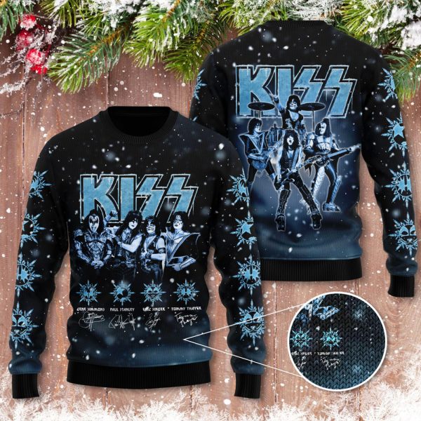 Kiss Band 3D Ugly Sweater - NGHIAVT 1014.1