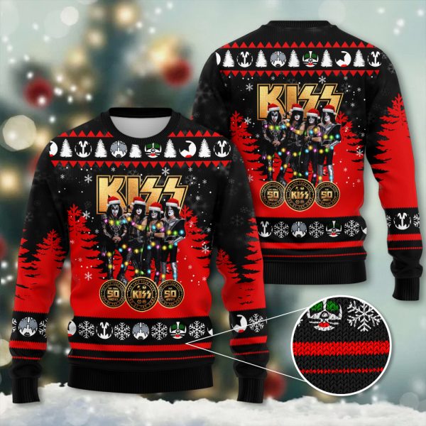 Kiss Band 3D Ugly Sweater - HOATT 3908