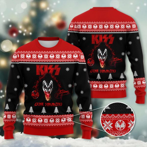 Kiss Band 3D Ugly Sweater - HOATT 4009