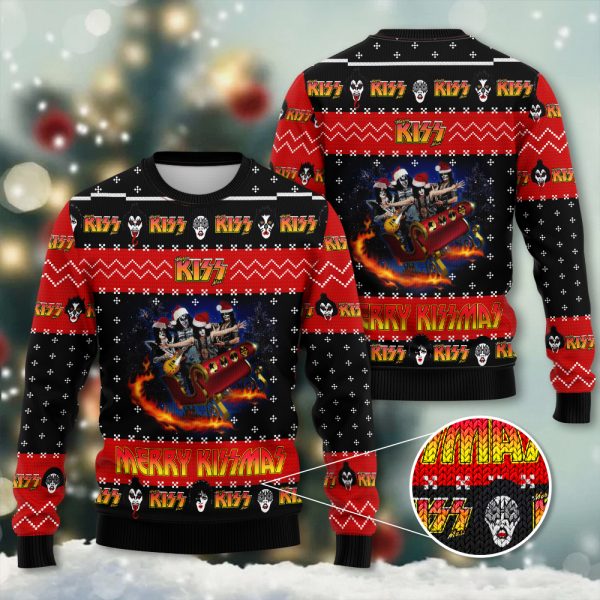 Kiss Band 3D Ugly Sweater - ANHNV 3247