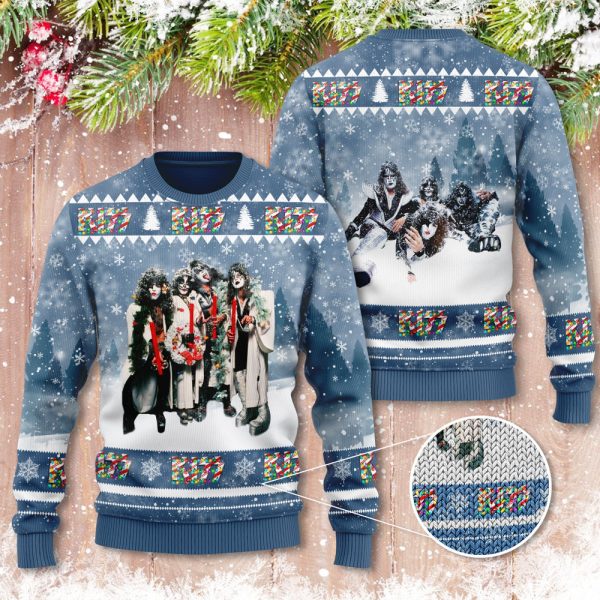 Kiss Band 3D Ugly Sweater - MAITM 4965