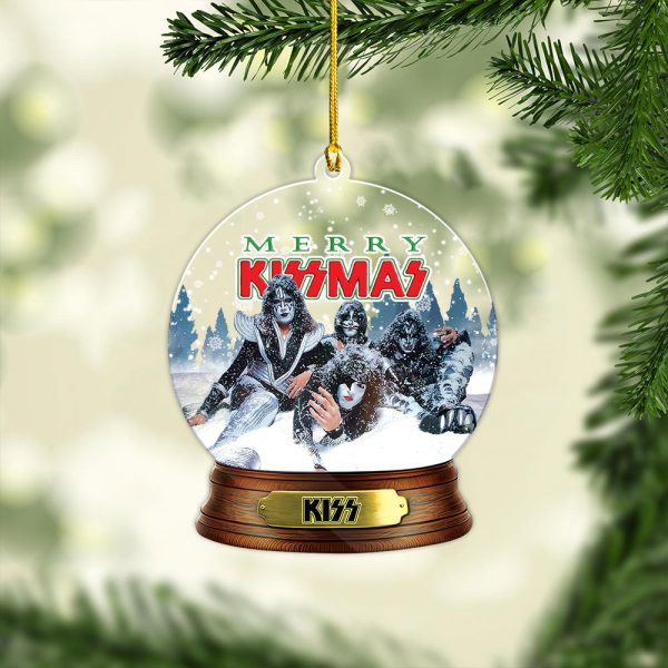 Kiss Band Custom Shape Clear 1-sided Acrylic Ornament - MAITM 4972