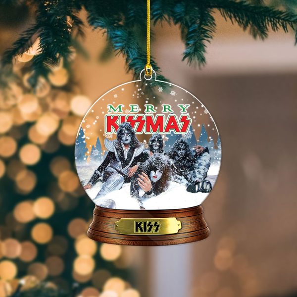 Kiss Band Custom Shape Clear 1-sided Acrylic Ornament - MAITM 4972