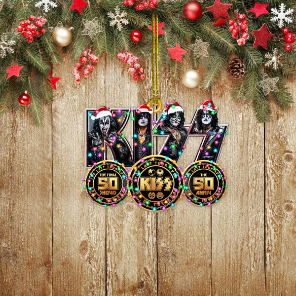 Kiss Band Custom Shape 1-sided Acrylic Ornament - MAITM 4991