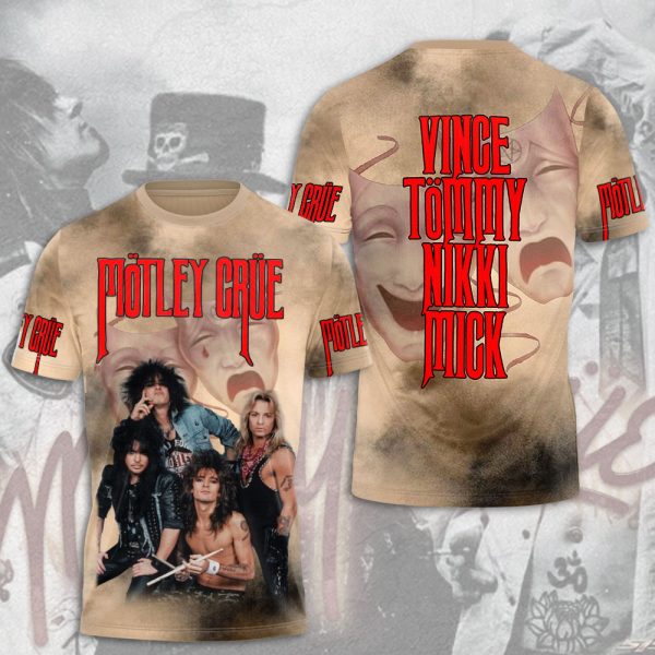 Mötley Crüe 3D Apparel - NGHIAVT 1002