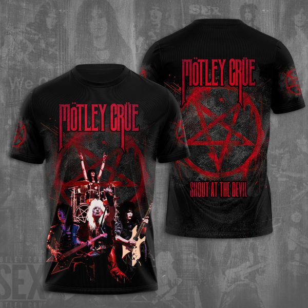 Mötley Crüe 3D Apparel - NGHIAVT 1006