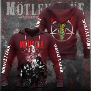 Mötley Crüe 3D Apparel - NGHIAVT 1001