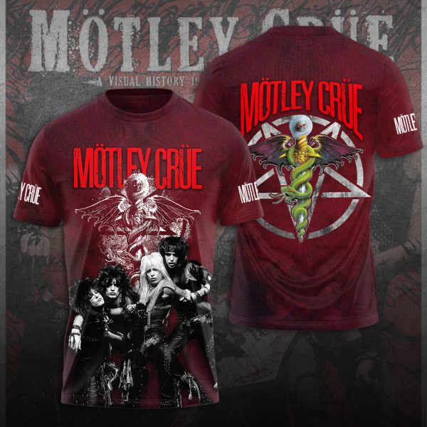 Mötley Crüe 3D Apparel - NGHIAVT 1001