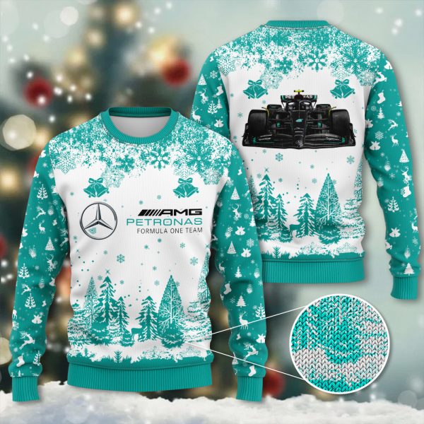 Mercedes-AMG Petronas F1 3D Ugly Sweater - TANTN 3053