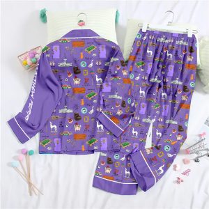 Friends Button Down Pajamas Set - TANTN 3063