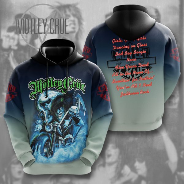 Mötley Crüe 3D Apparel - NGHIAVT 1004