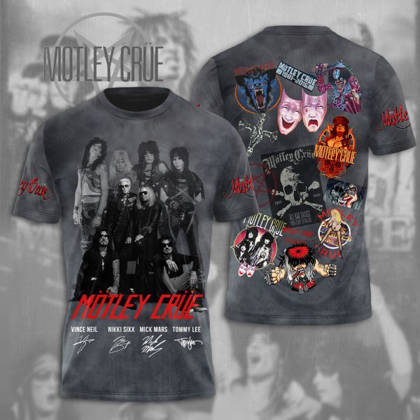 Mötley Crüe 3D Apparel - NGHIAVT 1008