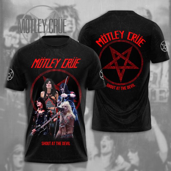 Mötley Crüe 3D Apparel - NGHIAVT 1010