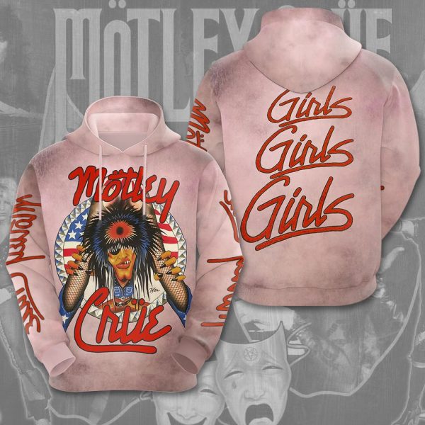 Mötley Crüe 3D Apparel - NGHIAVT 1058