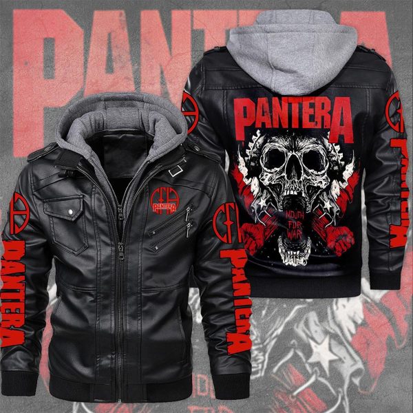 Pantera 2D Hooded Leather Coat - TANTN 3285