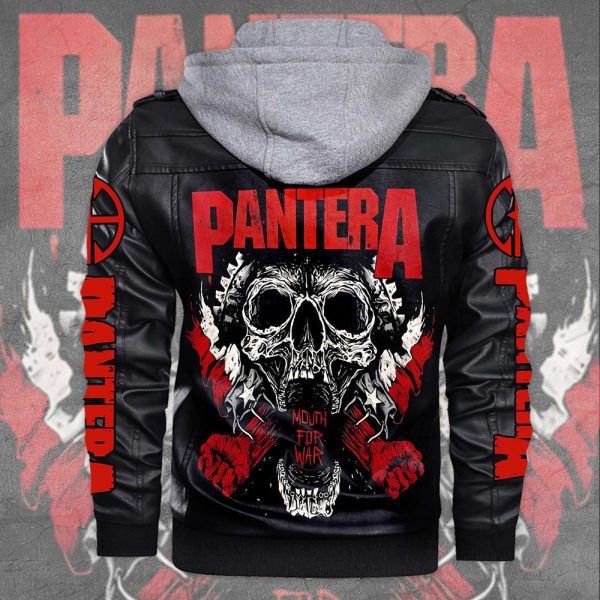 Pantera 2D Hooded Leather Coat - TANTN 3285