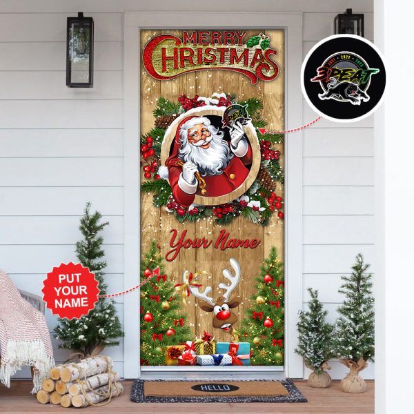 Personalized Penrith Panthers 3D Door Cover - TANTN 3246