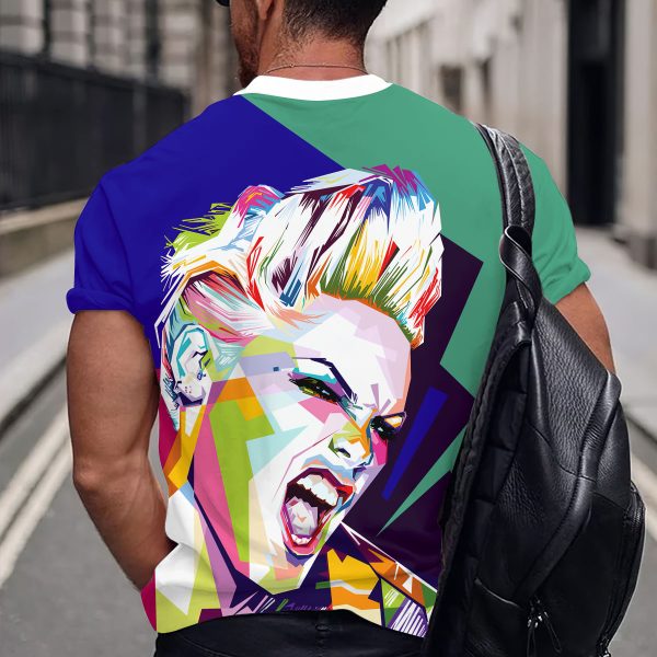 P!nk 3D T-Shirt - VANDH 1614