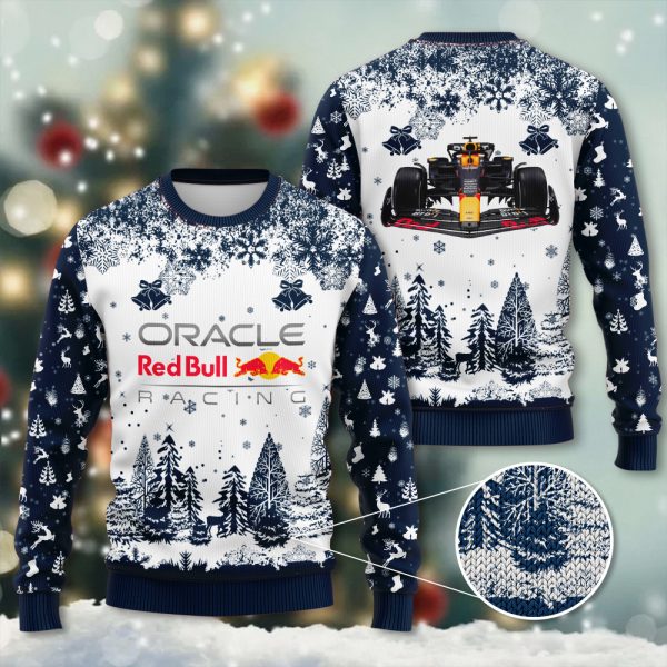 Red Bull Racing F1 3D Ugly Sweater - TANTN 3054