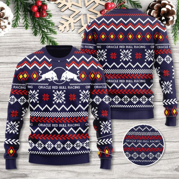 Red Bull Racing F1 3D Ugly Sweater - TANTN 3109