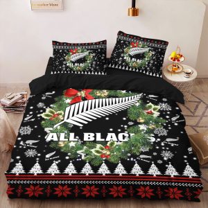 New Zealand National Rugby Union Team All Blacks Bedding set - VANDH 1712