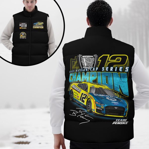 Ryan Blaney 2D Sleeveless Jacket - TANTN 3254