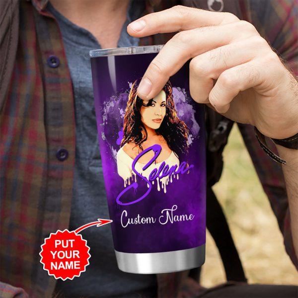 Personalized Selena Quintanilla Pérez Tumbler Cup - VANDH 1786