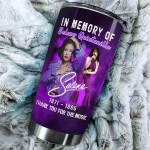 Personalized Selena Quintanilla Pérez Tumbler Cup - VANDH 1786