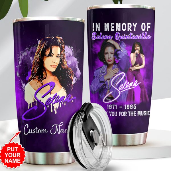 Personalized Selena Quintanilla Pérez Tumbler Cup - VANDH 1786