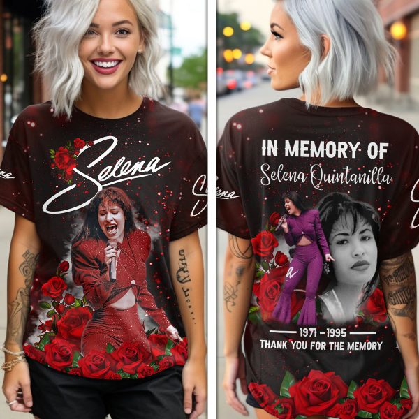 Selena Quintanilla Pérez 3D T-Shirt - VANDH 1785